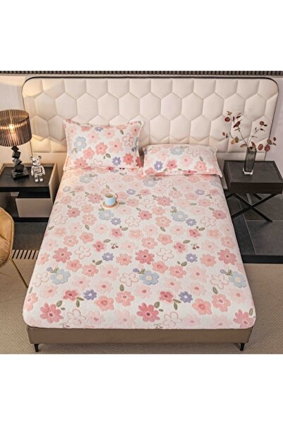 MHR Cocolino Bed Cover with Elastic 180x200 cm and 2 Pillowcases 50x70 cm