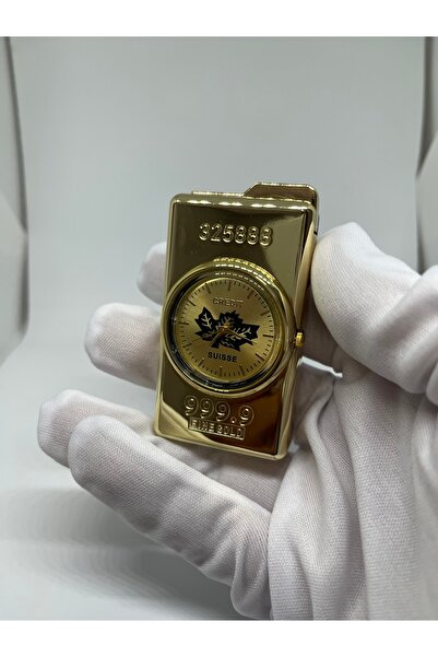 Hunter ÖZEL TASARIM GOLD SAATLİ ÇAKMAK