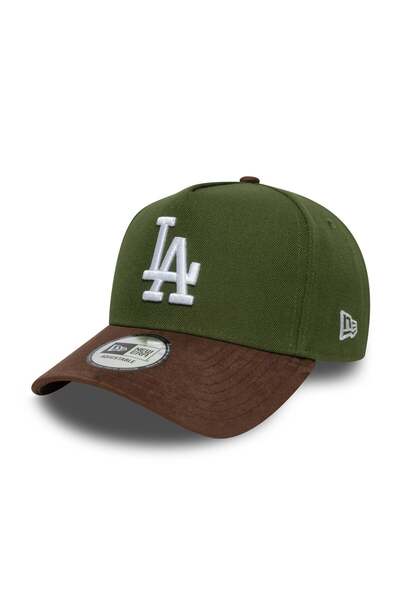 NEW ERA Șapcă Suede Visor Eframe Los Angeles Dodgers Rigbrun OSFM