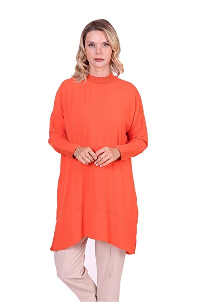 Invee Orange jazz tunic