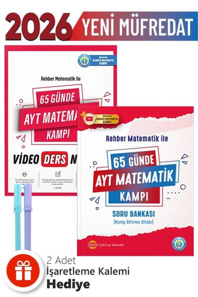 REHBER MATEMATİK YAYINLARI 65 Günde Ayt Matematik Ders Notları