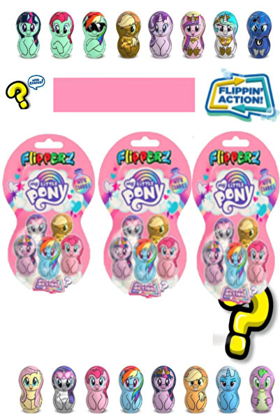 HOŞGARDENS Flipperz My Little Pony Lisanslı Figürlü Oyuncaklı Meyveli Şekerle...