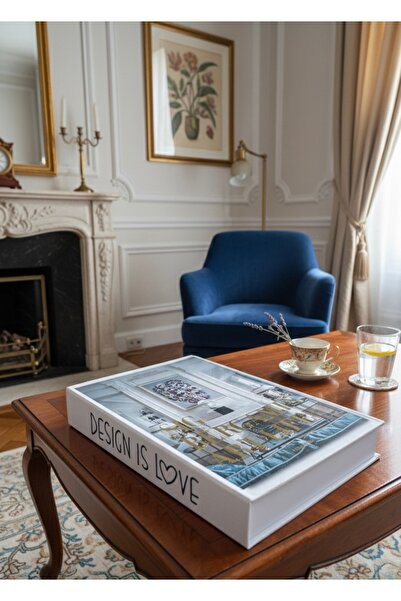 CHEMDLE Dekoratif Kitap Kutu| Rustik & Minimal Dergi Görünümlü Tasarım