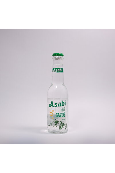 Asabi Gazoz Misket Limonu Aromalı Klasik Gazoz (24x250 ml)