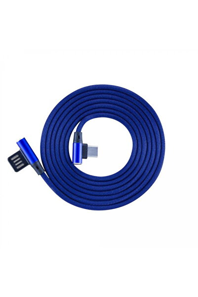 SBOX USB->Type-C 90 m/m 1.5m USB-TYPEC-90BL Blue