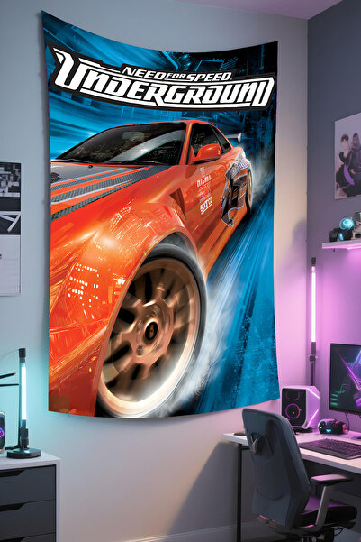 RUGRUMBA غطاء جداري للاعبين، بلايستيشن إكس بوكس ​​– موضوع الألعاب، قماش عالي ...