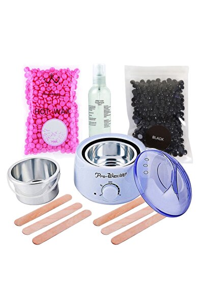 SELA Kit Epilare No.206 cu 2 X Ceara Epilare Granule Refolosibila 2 x 500 g