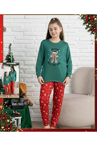 ELİTOL Новогодишен луксозен комплект пижама за момичета