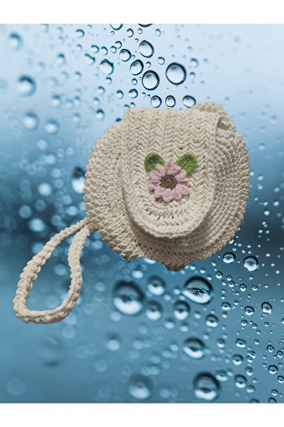 Butik Örgü kız çocuk cantasi