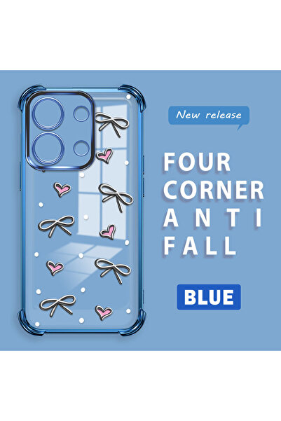 ucuc حافظة حماية من السيليكون الشفاف المتوافقة مع هاتف Xiaomi Redmi Note 13 4...