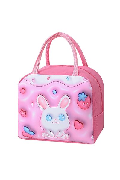 de Geantă Frigorifică, 3D, Portabilă pentru Copii, Prânz, din Pânză Oxford, 2...