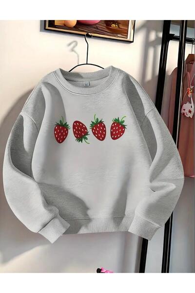 Oceanwear سترة رياضية مسطحة من طراز مطبوع بيساكل يارك مبطن بالصوف من شركة فراولة