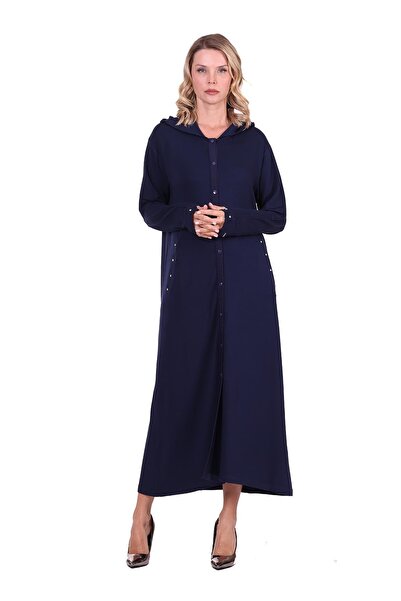 Invee Taşlı eşortman Kap LACİVERT