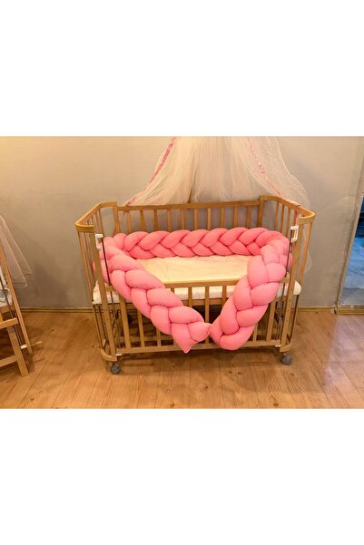 Cozibo واقي سرير محبوك ثلاثي الطبقات بطول 350 سم - واقي سرير