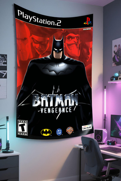 RUGRUMBA غطاء جداري للاعبين، بلايستيشن إكس بوكس ​​– موضوع الألعاب، قماش عالي ...