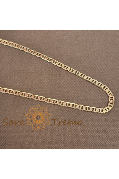 SaraTremo Unisex Gold-Plated Chain – New Model, 60 cm