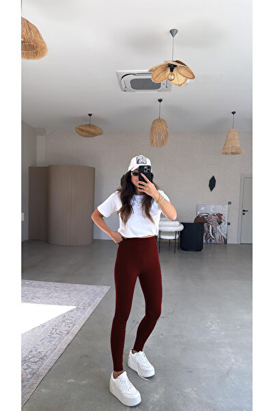 YAKAMEL Women's Recovery High Waist Fleece-Lined Tights