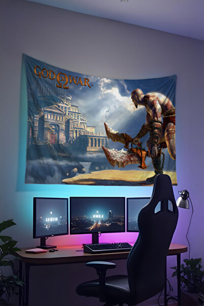 RUGRUMBA Tapiserie de perete pentru jucători, Playstation Xbox – Tematică pen...