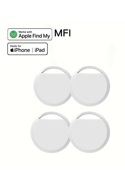 Generic 4 Pack Smart Tag Bluetooth Trackers Work with Apple Find My (iOS Only)