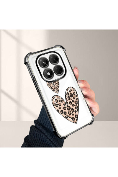 ucuc حافظة حماية من السيليكون الشفاف المتوافقة مع هاتف Xiaomi Redmi Note 14 P...