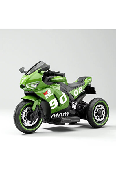 My modern game Kids' electric motorcycle, sporty racing design – 6V battery w...