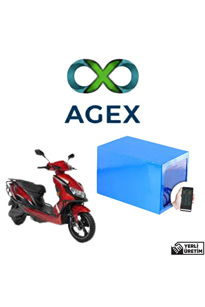 agex enerji RKS MT3 PRO 72 Volt 30 Amper Smart Bluetooth Özellikli LiFePO4 Ba...