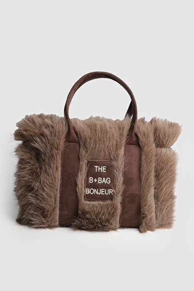 La La'Graccio Paris Lagraccio Paris Women's B+Bag Plush Hand and Crossbody Bag