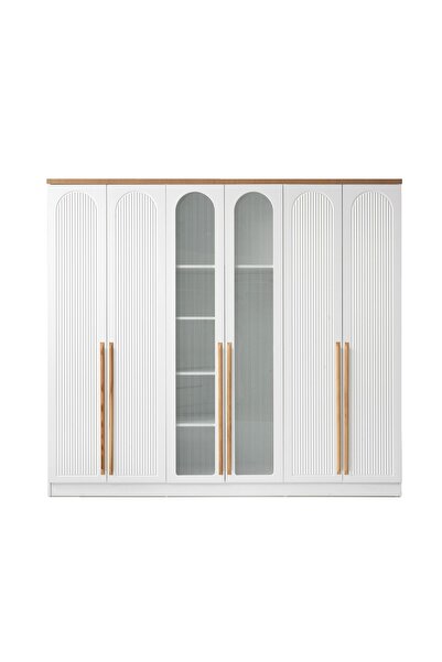 AYDINEV ALYA MDF 6 KAPILI DOLAP