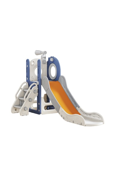 Nichiduta Garden Blue/white children's playground, indoor/outdoor, with slide, railing