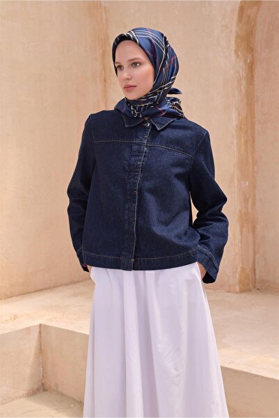 Belli Eșarfă de mătase cu model clasic 4122D TWILL