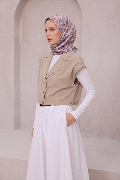 Belli ΜΕΤΑΞΩΤΟ ΜΑΝΤΗΛΙ ΜΕ ΣΧΕΔΙΟ ΛΟΥΛΟΥΔΙΩΝ 4204D (TWILL) ΛΙΛΑ - 33