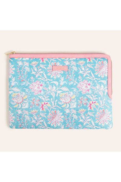 Zsa Zsa Zsu Meılın Pvc Laptop Çantası 15" Yeşil