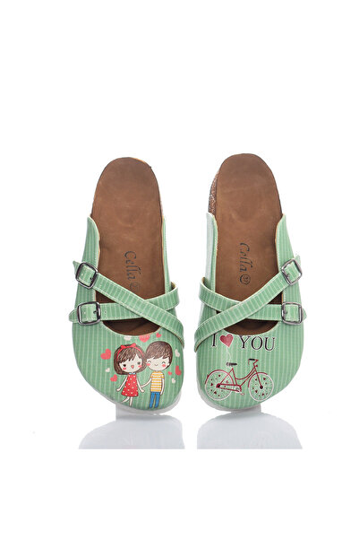 Streetfly Valentine's Day Themed Multicolored Women's Slippers