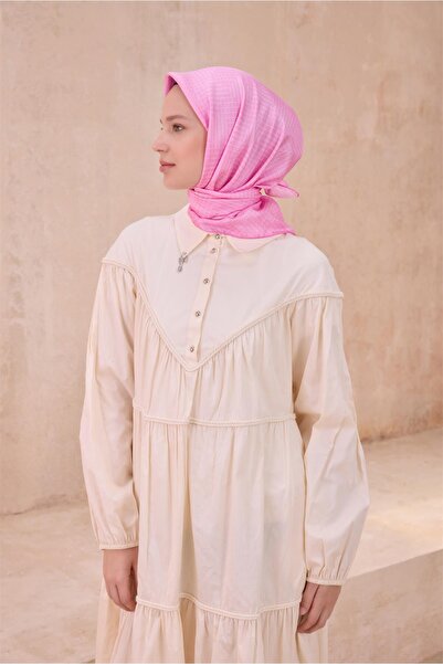 Belli Eșarfă de mătase cu model clasic 4104D TWILL