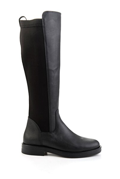 Bambi Siyah Kadın Çizme K03824301709