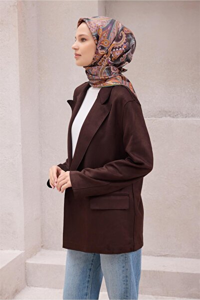 Belli وشاح حريري بنمط عرقي 4202D (تويل) نعناعي - 82