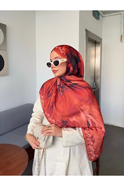 Mira İpek Desenli Pamuk Soft Şal Marline Serisi ps174