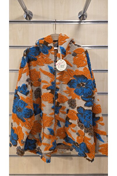 Park Moda Felt Coat Hooded Zippered