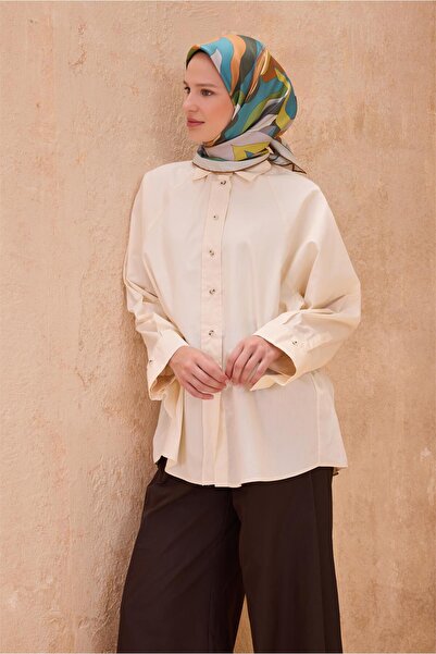 Belli Eșarfă de mătase cu model floral 4108D TWILL