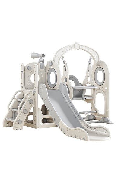 Nichiduta Garden Spatiu de joaca pentru copii grey/white, de interior/exterior, Leagan muzical cu ma