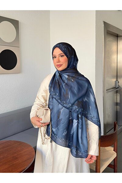 Mira İpek Desenli Pamuk Soft Şal Marline Serisi ps182