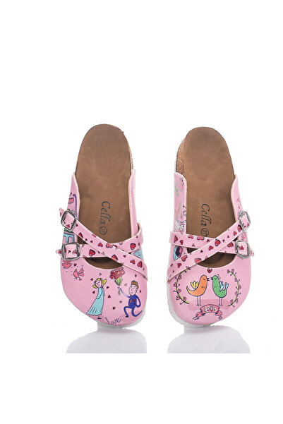 Streetfly Valentine's Day Themed Multicolored Women's Slippers