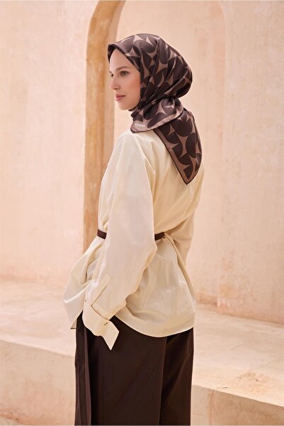 Belli ΜΕΤΑΞΩΤΟ ΦΟΥΛΑΡΙ ΜΕ ΓΕΩΜΕΤΡΙΚΟ ΣΧΕΔΙΟ 4117D TWILL