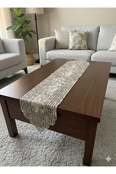 Diva Home قماش منسوج بتقنية القطع بالليزر والطباعة 35×135