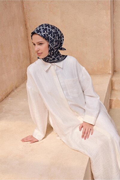 Belli Eșarfă de mătase cu model monogramă 4102D TWILL