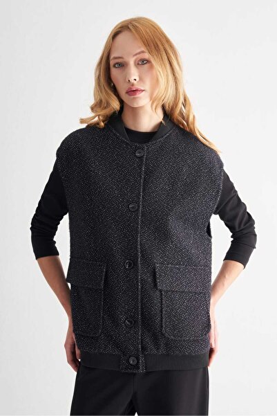 UTOPIAN Sim Örgü Detaylı Yelek