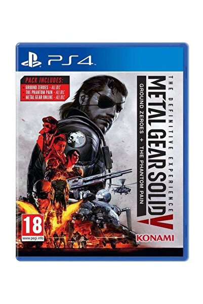KONAMI Metal Gear Solid 5 The Definitive Experience (Intl Version) - Action & Shooter - PlayStation
