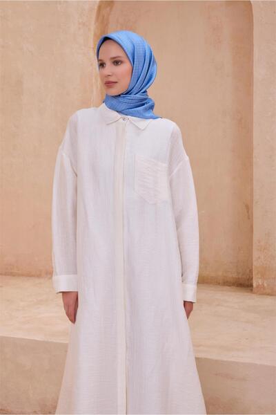 Belli Eșarfă Twill mătase - 4104-54 Albastru