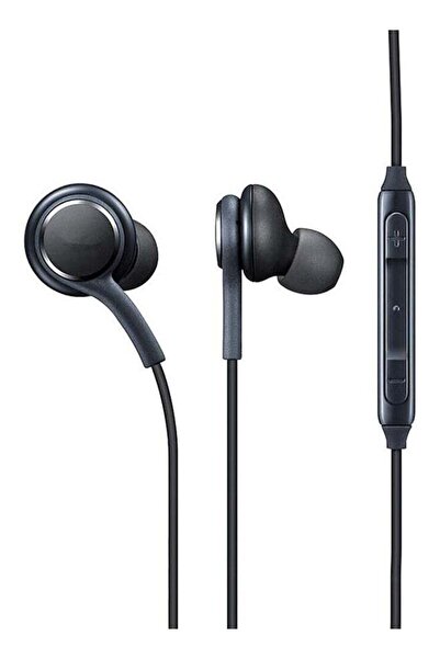 Generic سماعات رأس سوداء لهواتف سامسونج جالاكسي S9 / S8 / S8 بلس