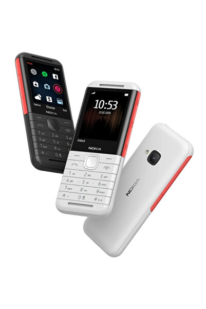 Nokia Kia 5310 Dual SIM, White, Made in Vietnam, 2-Year Warranty